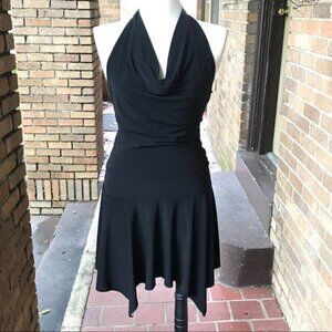 Black Halter Dress